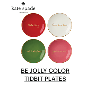 BE JOLLY COLOR TIDBIT PLATES