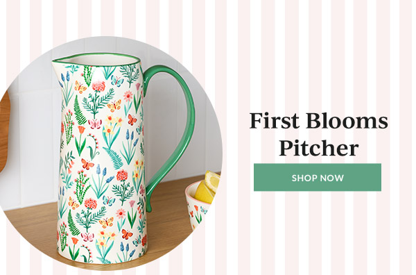 First Blooms Pitcher  [SHOP NOW]