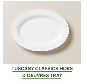 TUSCANY CLASSICS HORS D'OEUVRES TRAY