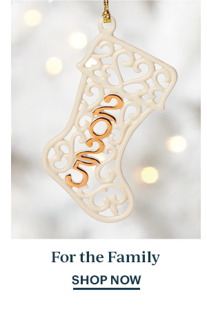 For the Family  SHOP NOW