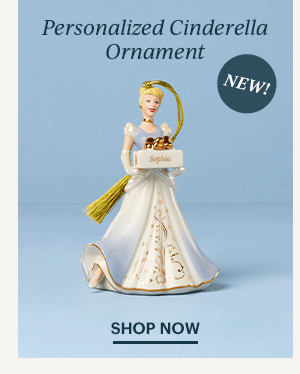 Personalized Cinderella Ornament  SHOP NOW