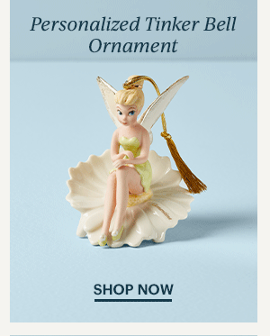 Personalized Tinker Bell Ornament  SHOP NOW
