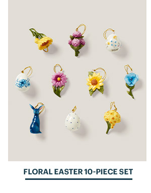FLORAL EASTER 10-PIECE SET