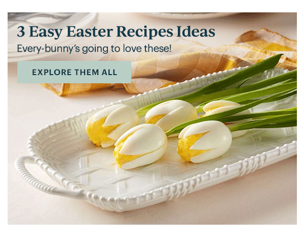 3 Easy Easter Recipes Ideas  Every-bunny's going to love these!  [EXPLORE THEM ALL]