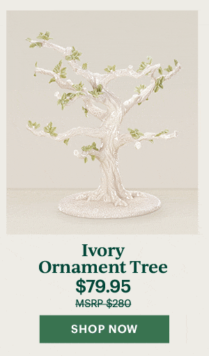 Ivory Ornament Tree  $79.95  [SHOP NOW]