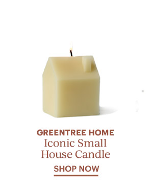 GREENTREE HOME  Iconic Small House Candle  SHOP NOW