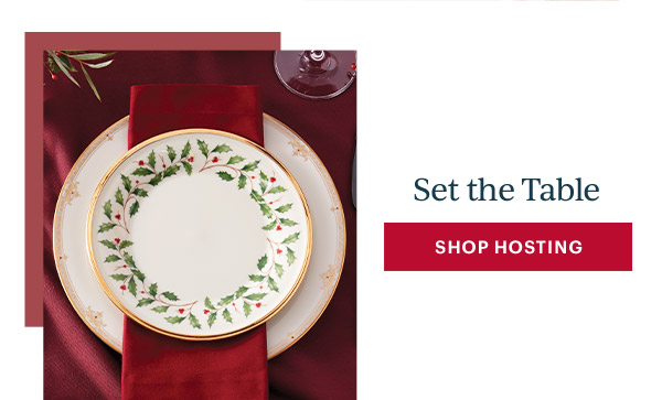 Set the Table  [SHOP HOSTING]