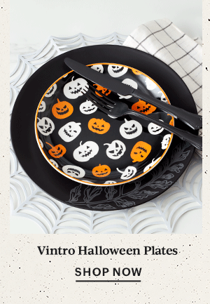 Vintro Halloween Plates  SHOP NOW