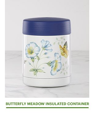 BUTTERFLY MEADOW INSULATED CONTAINER