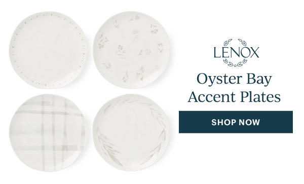 Oyster Bay Accent Plates  [SHOP NOW]