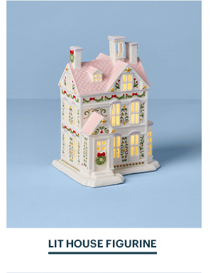 LIT HOUSE FIGURINE