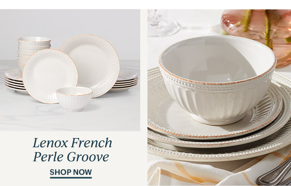 Lenox French Perle Groove  SHOP NOW