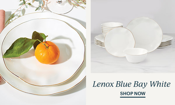 Lenox Blue Bay White  SHOP NOW