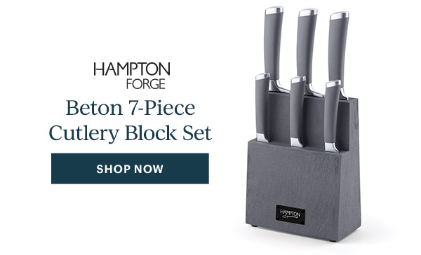 Beton 7-Piece Cutlery Block Set  [SHOP NOW]