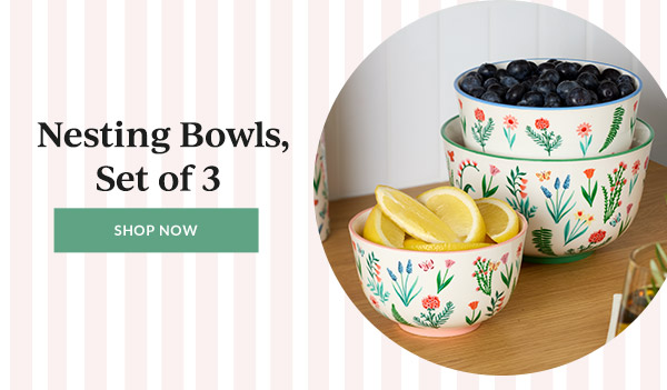 Nesting Bowls, Set of 3  [SHOP NOW]