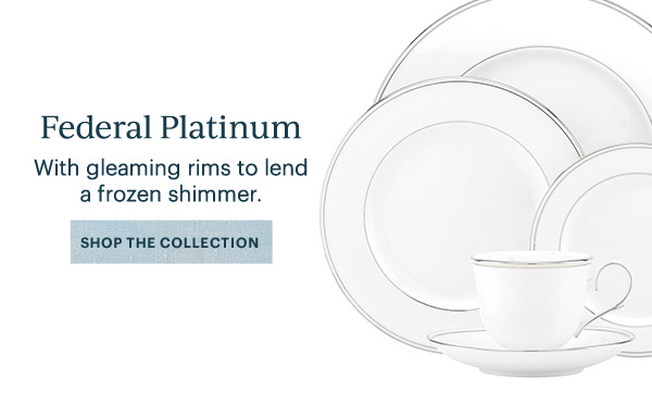 Federal Platinum  With gleaming rims to lend a frozen shimmer.  [SHOP THE COLLECTION]