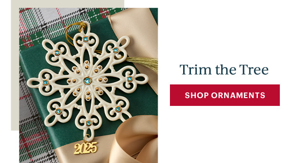 Trim the Tree  [SHOP ORNAMENTS]