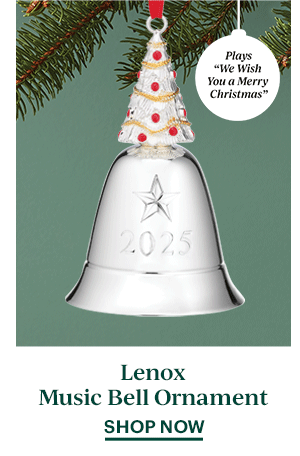 Lenox  Music Bell Ornament  SHOP NOW