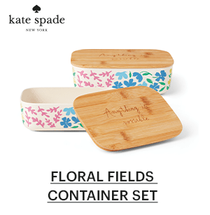 FLORAL FIELDS CONTAINER SET