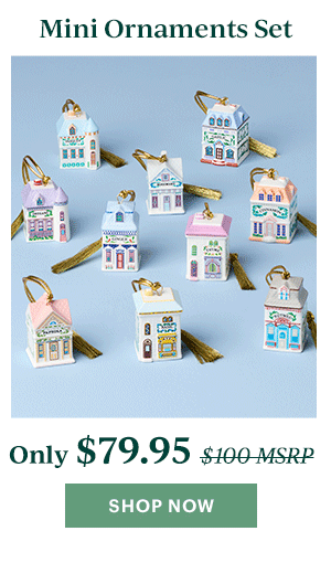 Mini Ornaments Set  Only $79.95  [SHOP NOW]