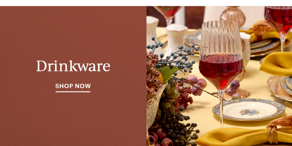 Drinkware  SHOP NOW