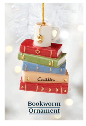 Bookworm Ornament