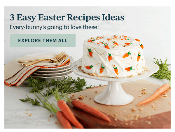 3 Easy Easter Recipes Ideas  Every-bunny's going to love these!  [EXPLORE THEM ALL]