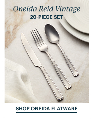 Oneida Reid Vintage 20-PIECE SET SHOP ONEIDA FLATWARE