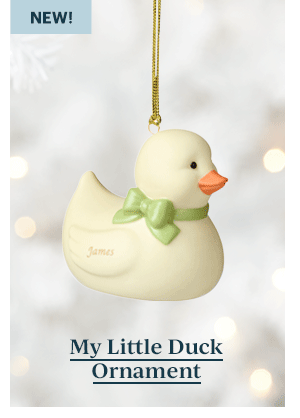 My Little Duck Ornament