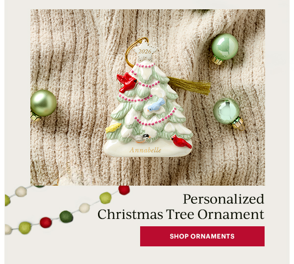 Personalized Christmas Tree Ornament  [SHOP ORNAMENTS]