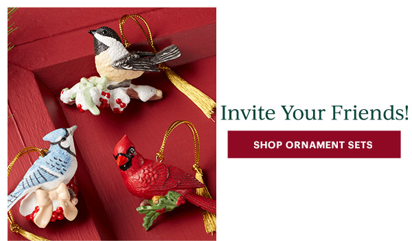 Invite Your Friends!  [SHOP ORNAMENT SETS]