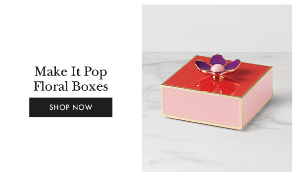 Make It Pop Floral Boxes  [SHOP NOW]