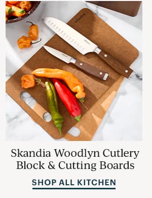Skandia Woodlyn Cutlery Block & Cutting Boards SHOP ALL KITCHEN