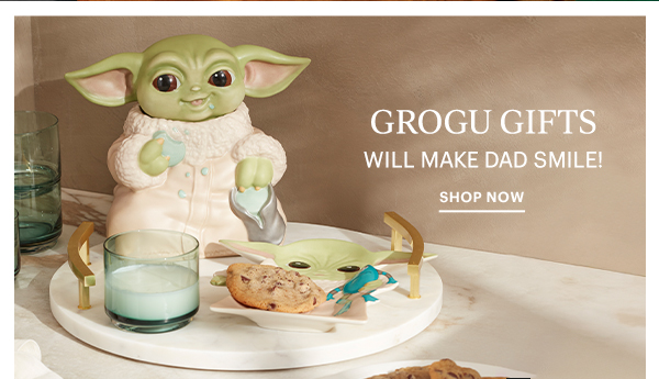 GROGU GIFTS WILL MAKE DAD SMILE! SHOP NOW