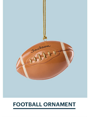 FOOTBALL ORNAMENT