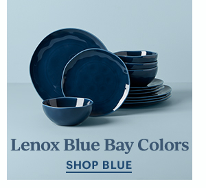 Lenox Blue Bay Colors  SHOP BLUE