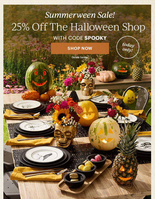 Summerween Sale!  25% Off The Halloween Shop  WITH CODE SPOOKY  [SHOP NOW] Details below.  today only!