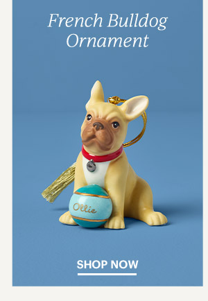 French Bulldog Ornament  SHOP NOW
