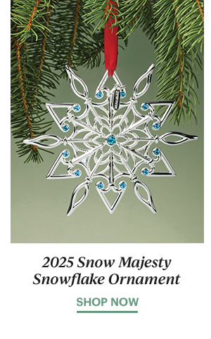 2025 Snow Majesty Snowflake Ornament  SHOP NOW