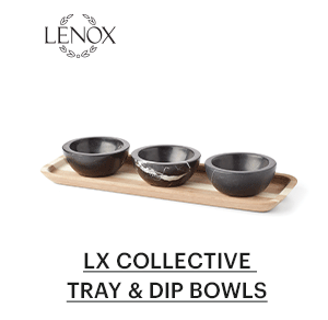 LX COLLECTIVE TRAY & DIP BOWLS