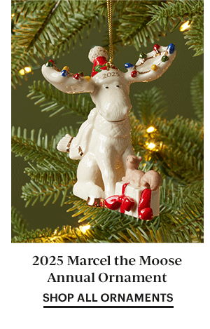 2025 Marcel the Moose Annual Ornament  SHOP ALL ORNAMENTS