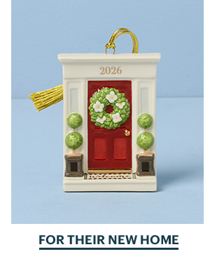 FOR THEIR NEW HOME