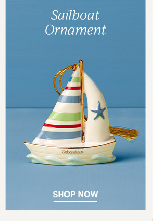 Sailboat Ornament  SHOP NOW