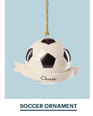 SOCCER ORNAMENT