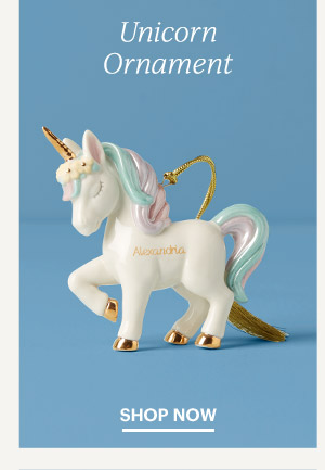 Unicorn Ornament  SHOP NOW