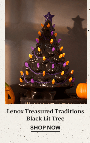 Lenox Treasured Traditions Black Lit Tree  SHOP NOW
