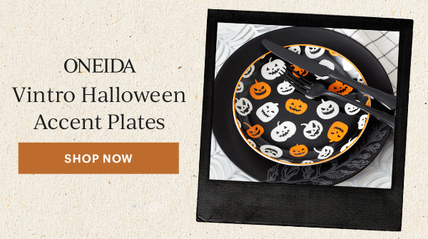 Vintro Halloween Accent Plates  [SHOP NOW]