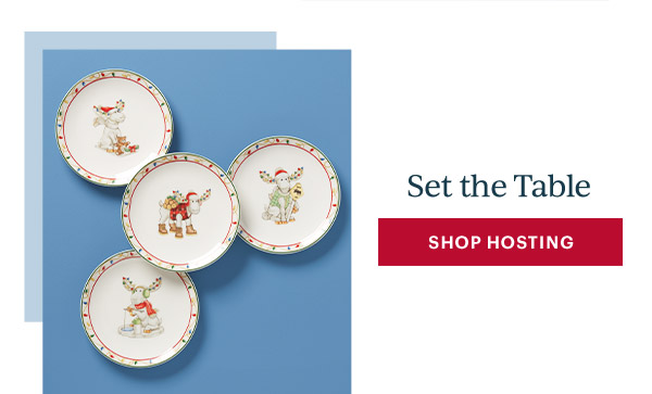 Set the Table  [SHOP HOSTING]