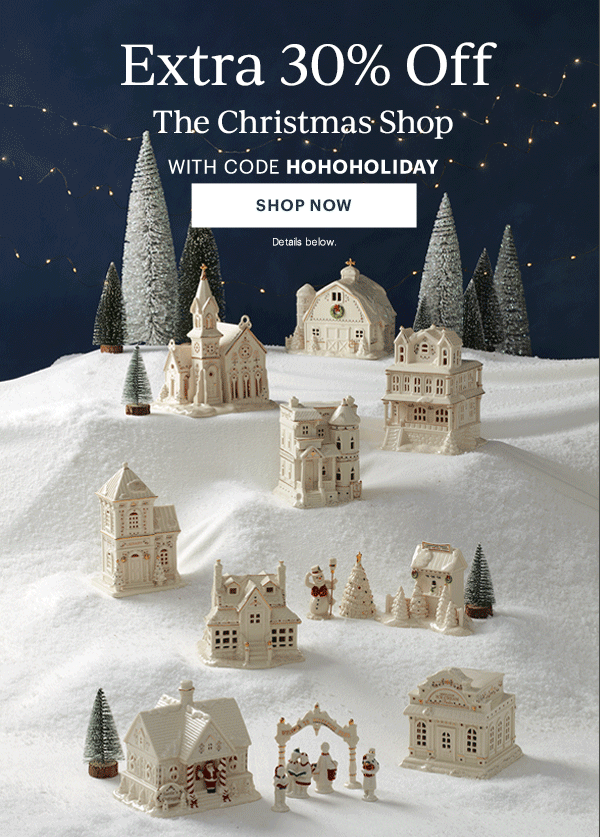 Extra 30% Off  The Christmas Shop  WITH CODE HOHOHOLIDAY  [SHOP NOW] Details below.