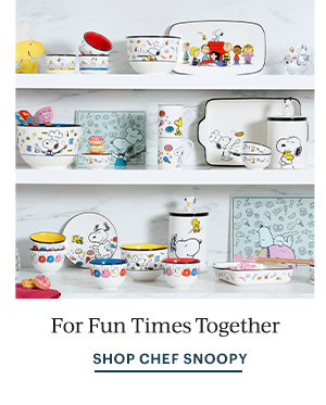 For Fun Times Together  SHOP CHEF SNOOPY